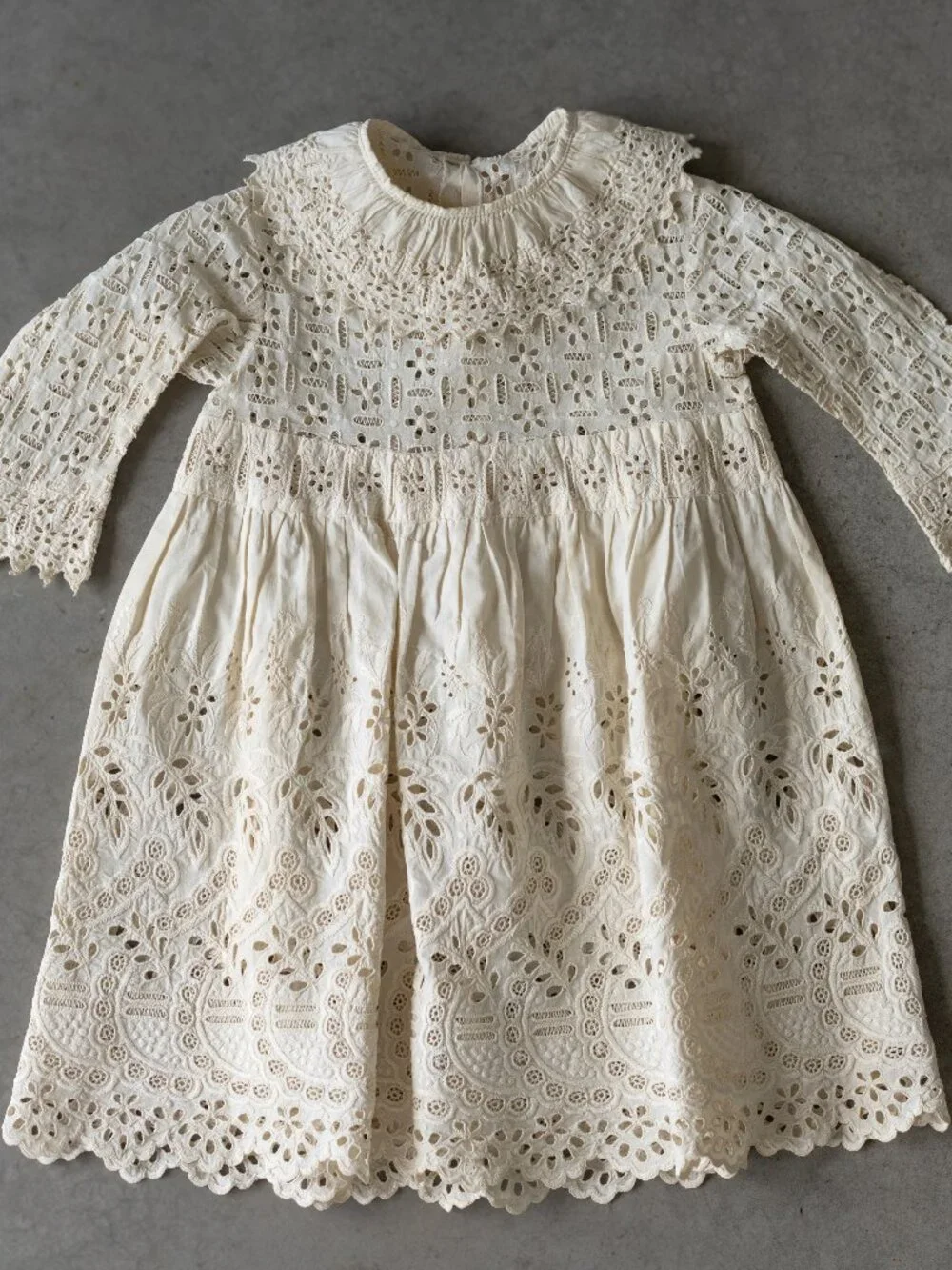 Antique Baby Eyelet Dress